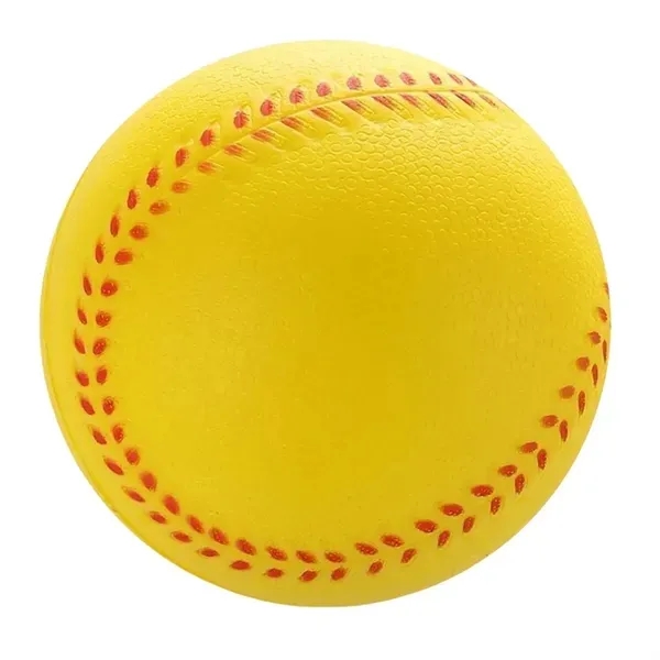 2.5'' PU Foam Softballs Stress Ball Fun Squeeze Toy 2