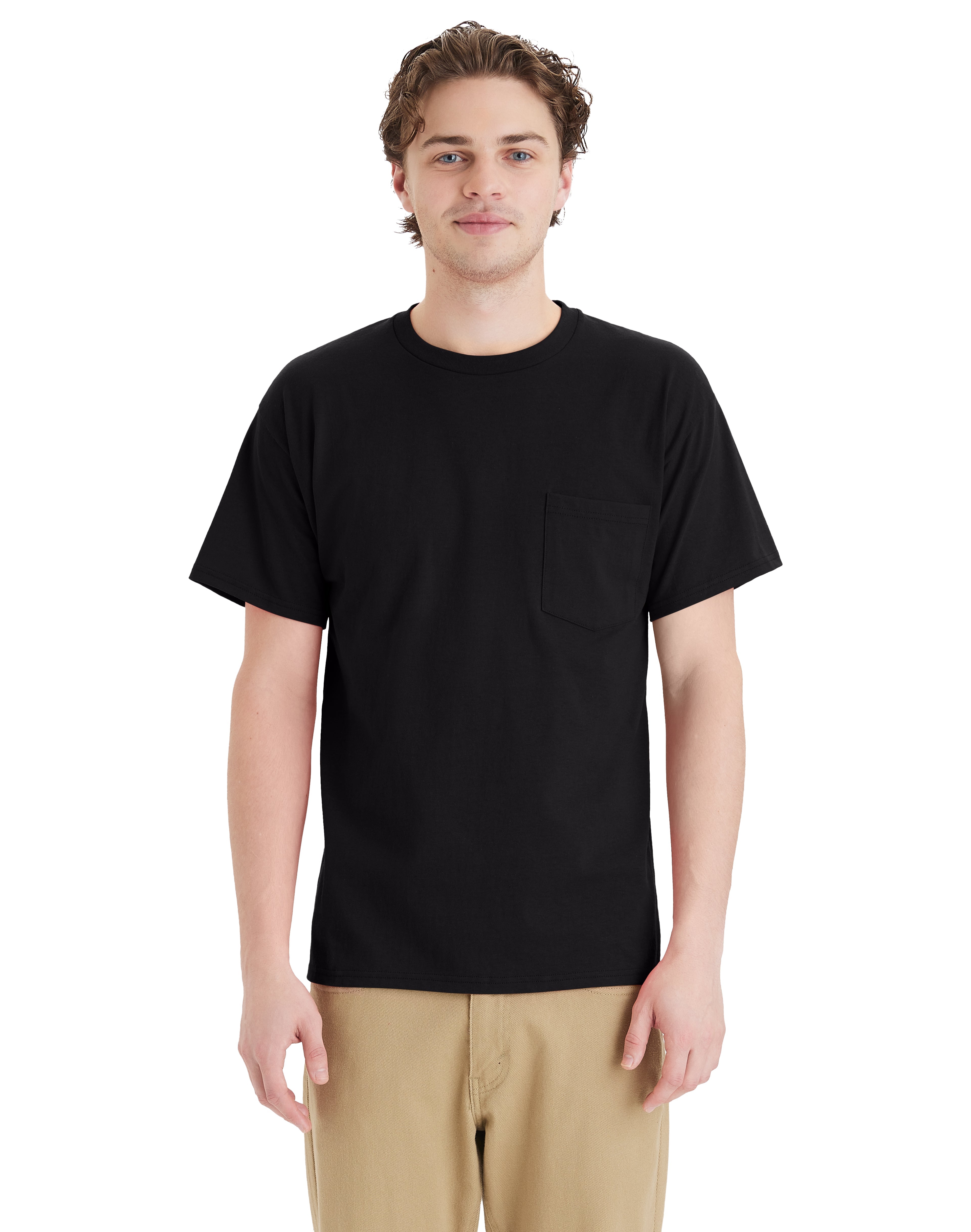 Essential Short Sleeve Pocket Tee 1