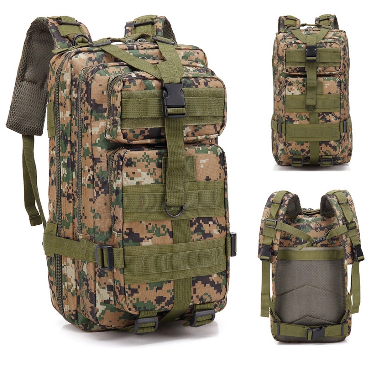 30L Custom Biking Daypack Outdoor Tactical Backpack 9