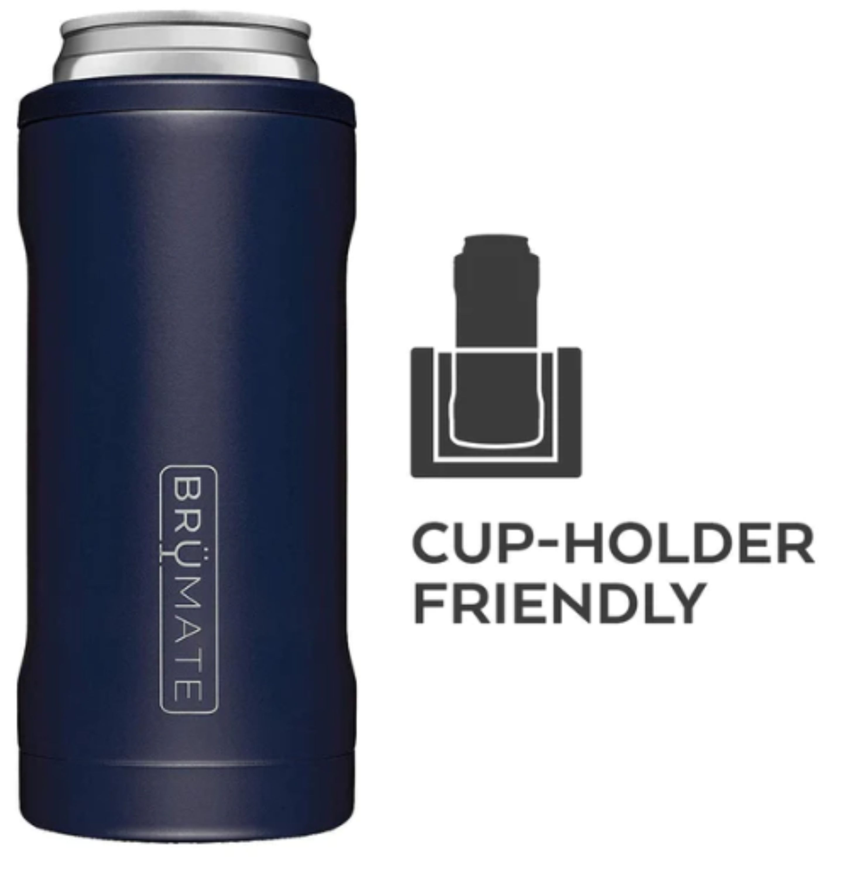 BruMate 12 oz Hopsulator Slim, custom koozie with logo imprint 58