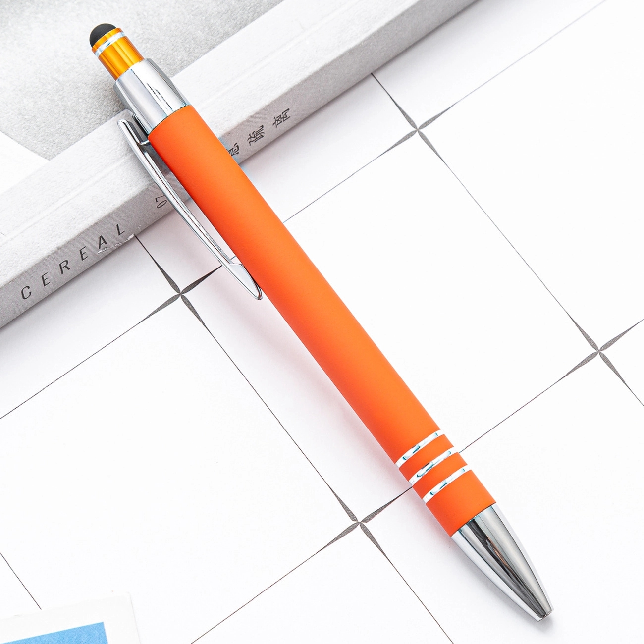 Metal Ballpoint Pen with Stylus 8