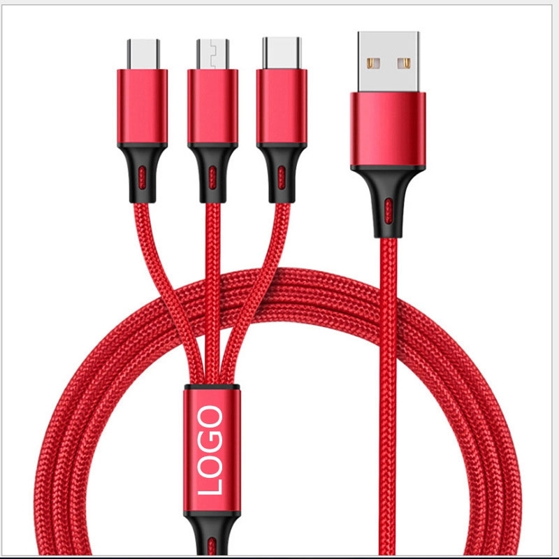 3 In 1 Long Charging Cable 4