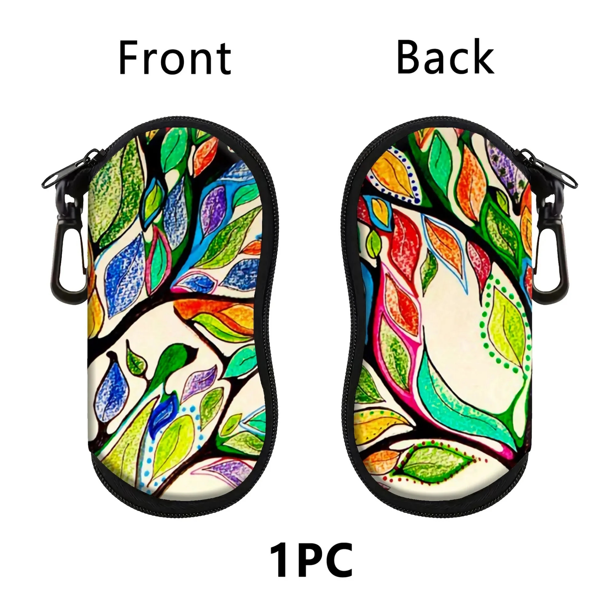 Soft Neoprene Sunglass Case Durable Portable 8