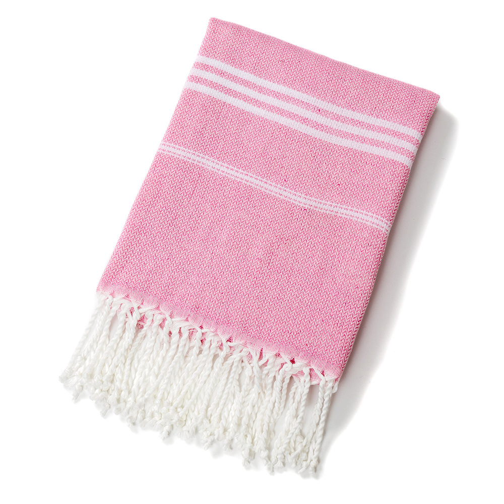 Turkish tassel beach towel 13
