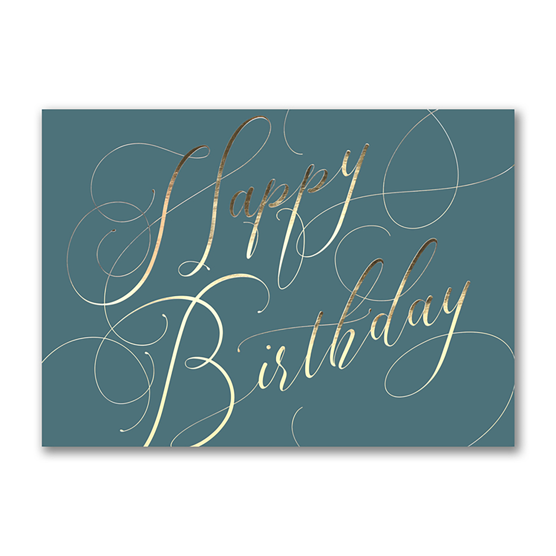 Happy Birthday Script Card 2