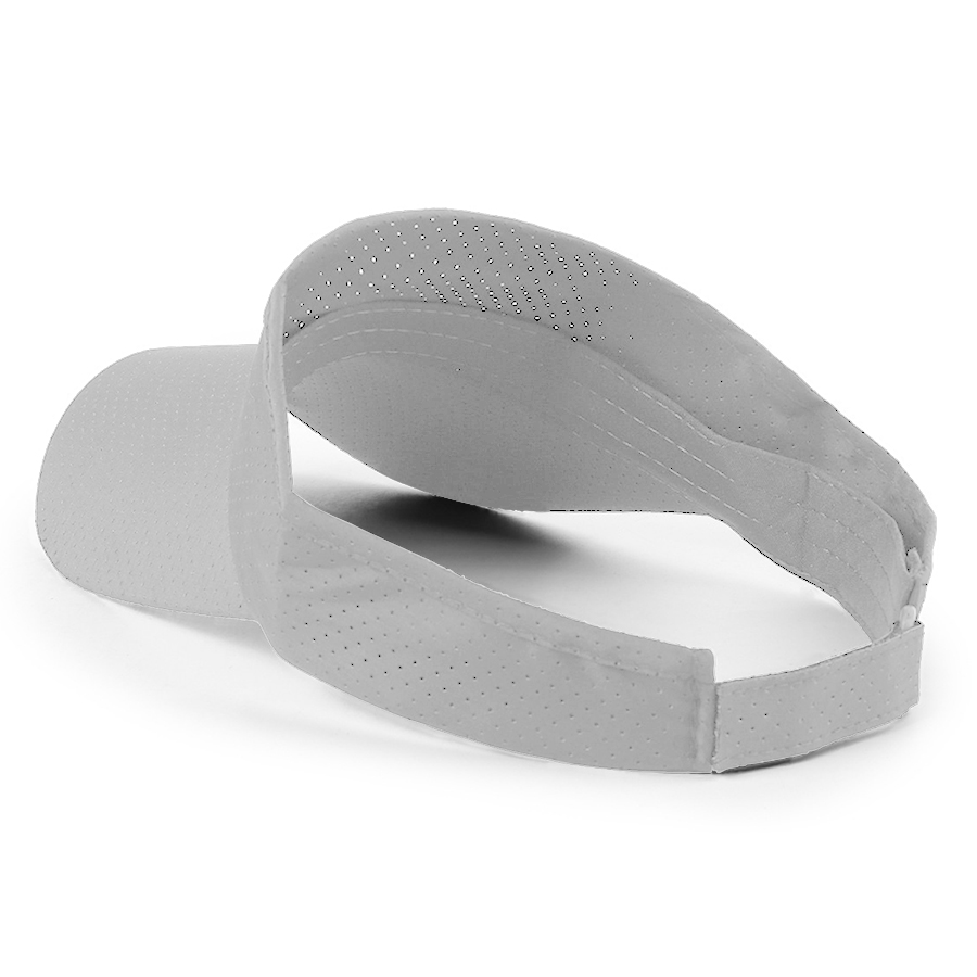 Stock Solid Color Perforated Polyester Visor 21
