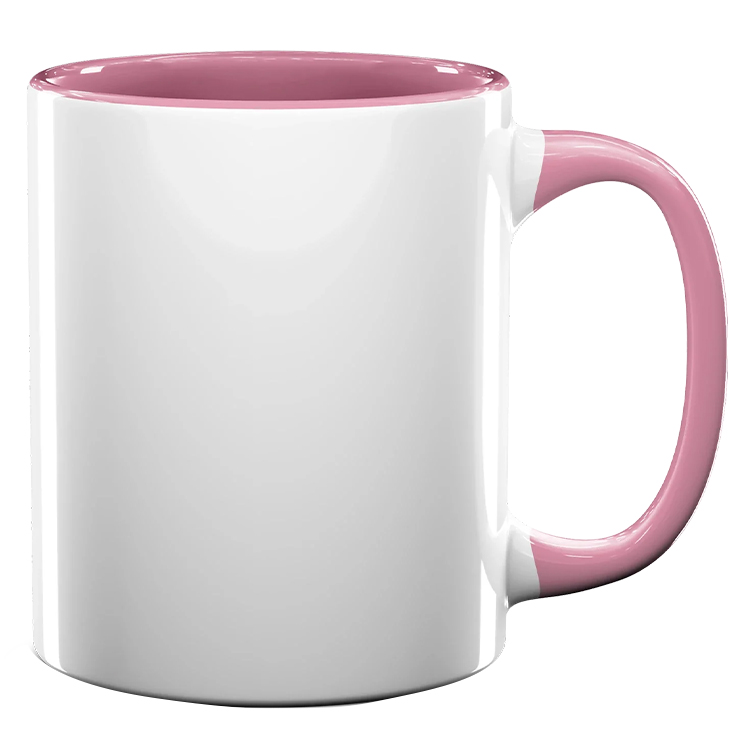 11oz Full Color Colored Handle Mug 10
