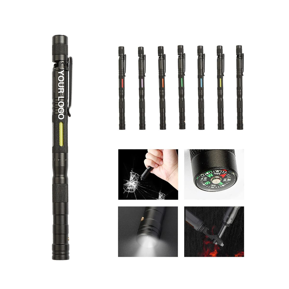 Emergency Survival Pen with Gadgets 10