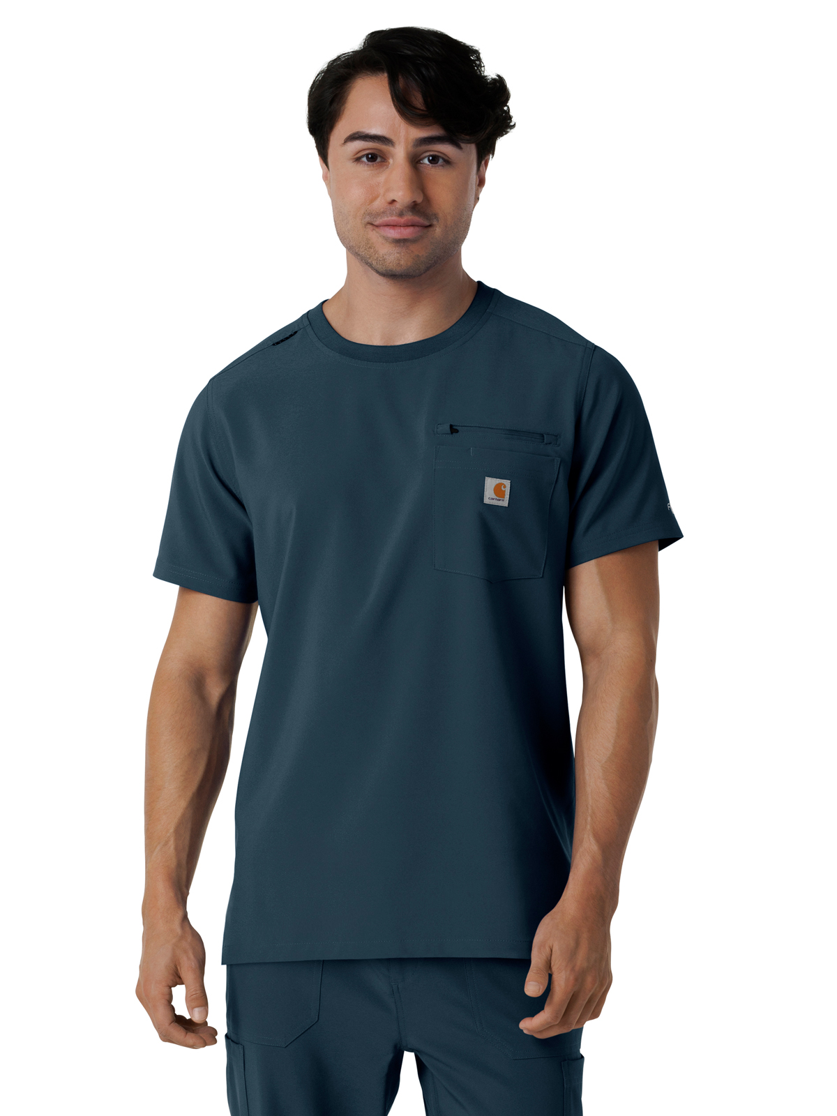 Carhartt Scrubs - Force Cross-Flex - Men's Two-Pocket Crew Neck Scrub Top 4