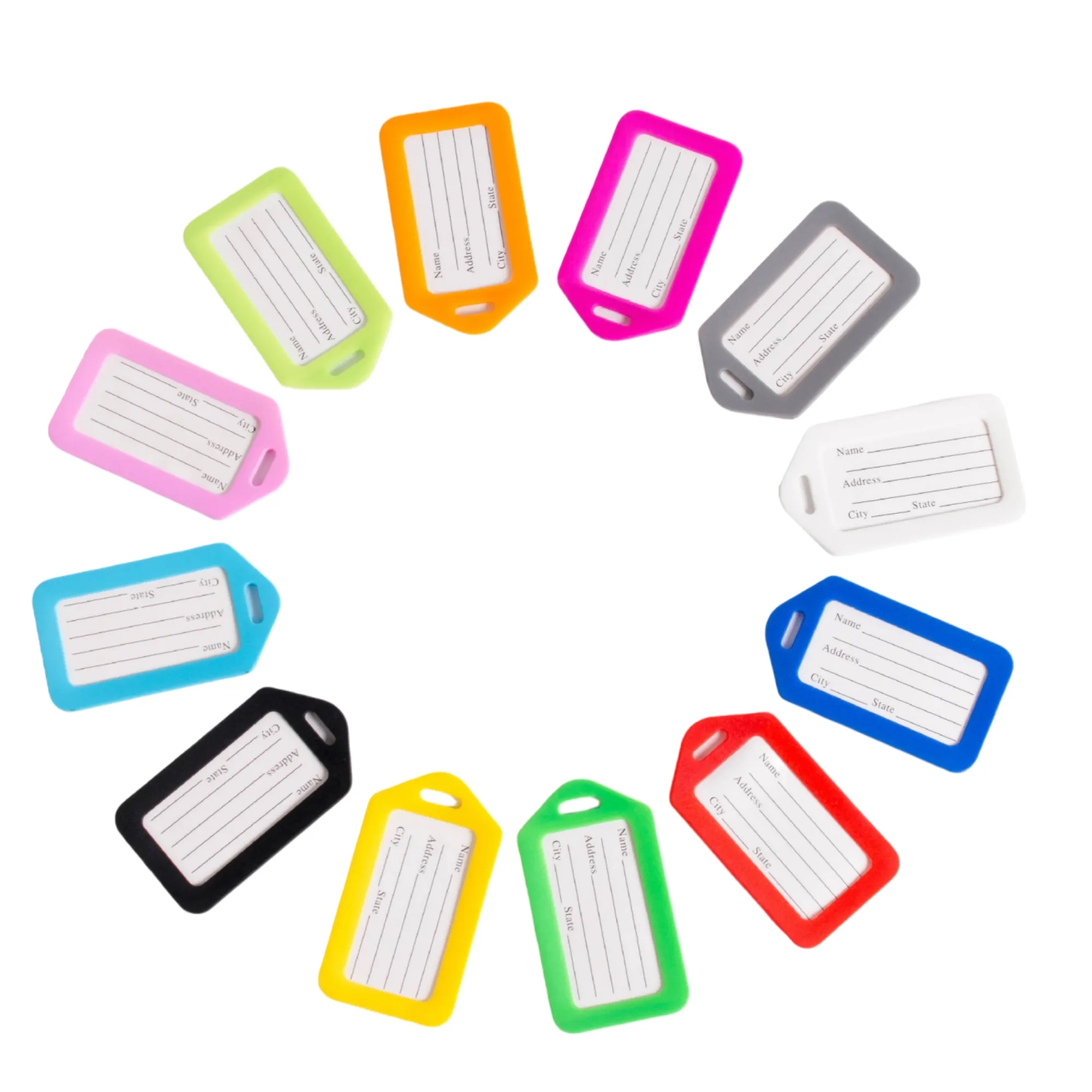 Plastic Luggage And ID Tag 6