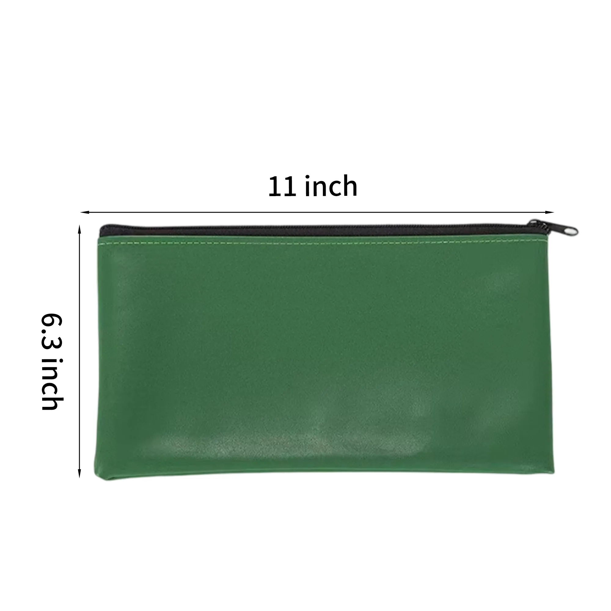 11x6 Inch Deposit Money Bag Zipper 5