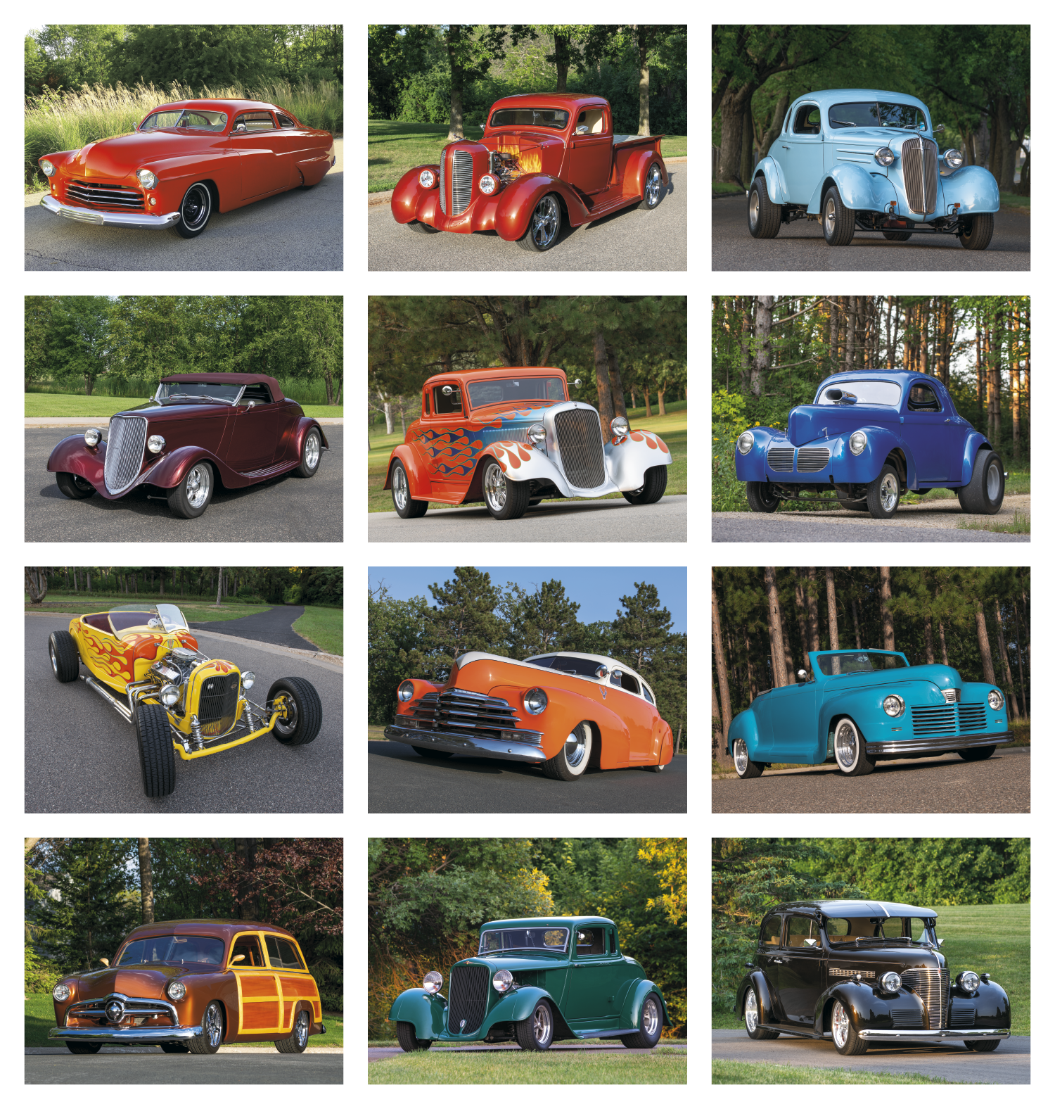 Good Value™ Street Rods - Stapled Calendar 7