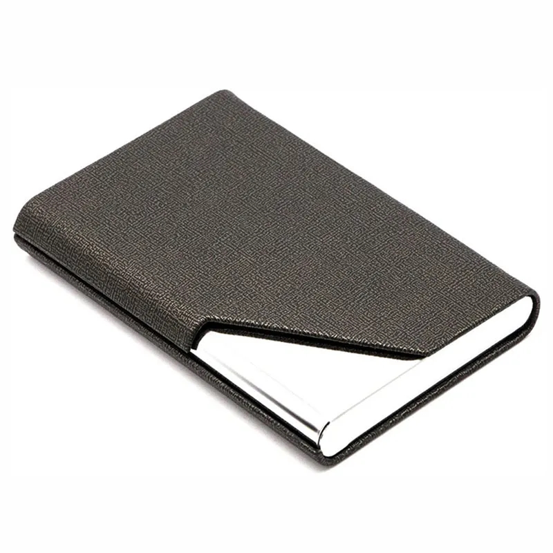 Stainless Steel PU Business Card Case 6