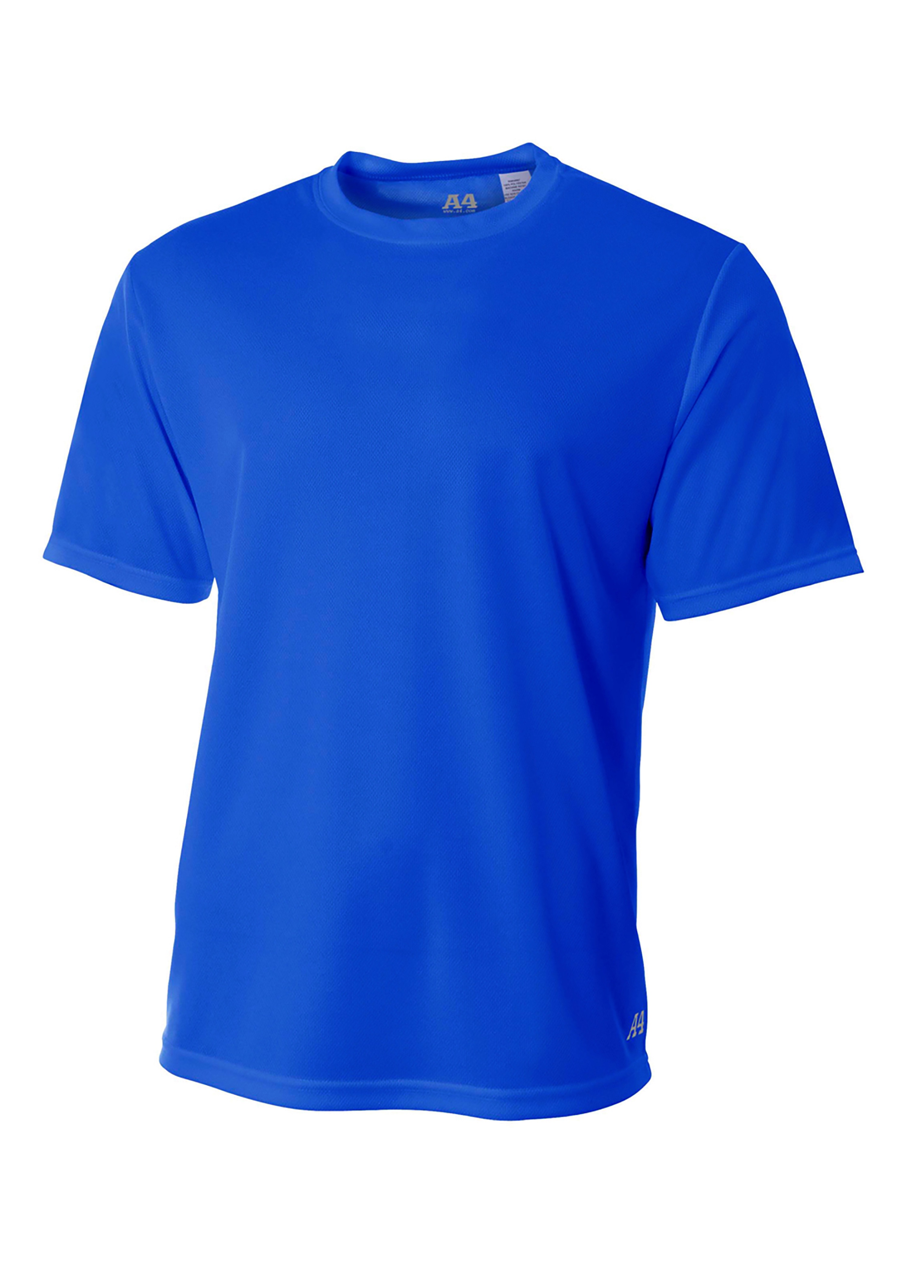 A4 Short Sleeve Birds-Eye Mesh Crew 1