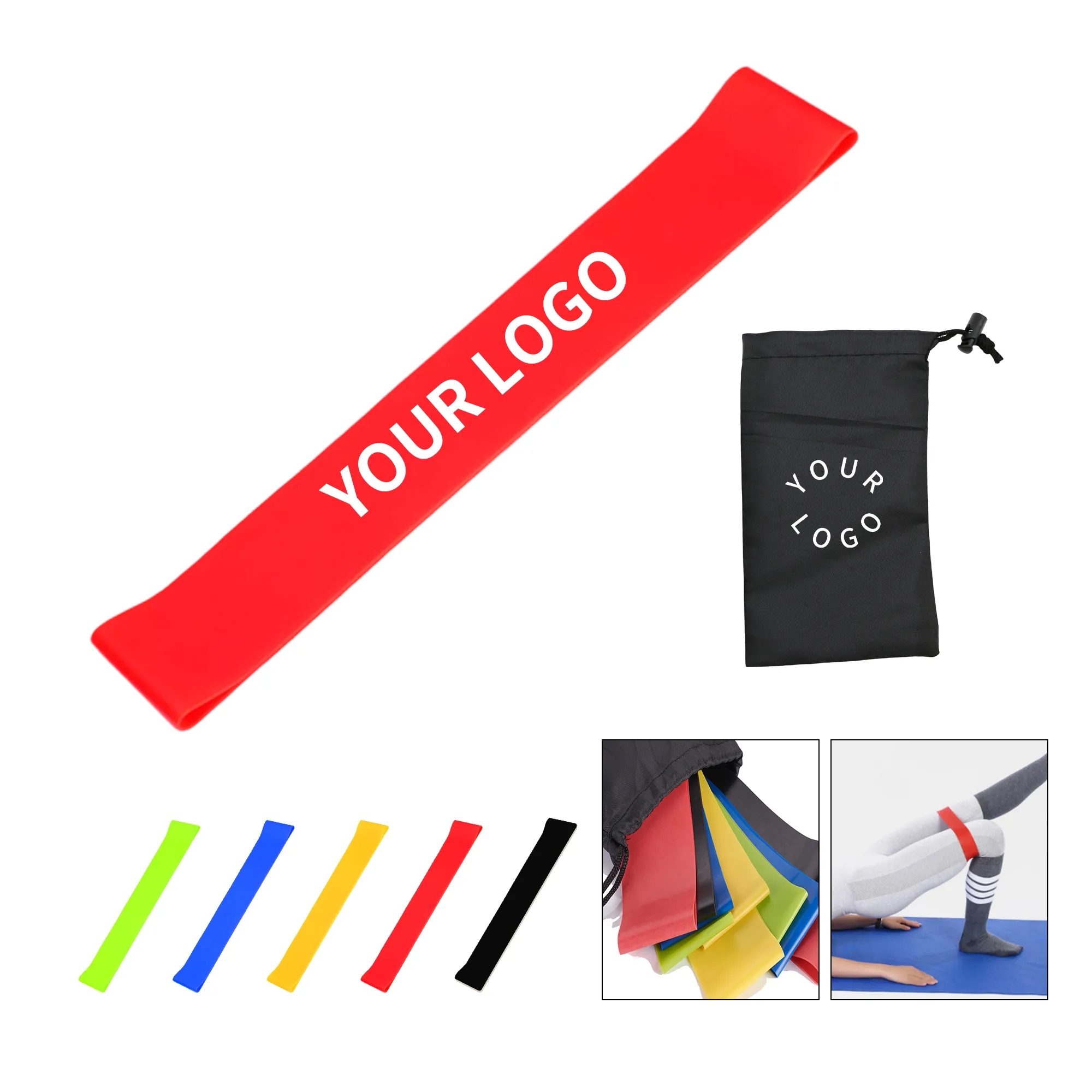 Yoga Band Elastic 5 Piece 7