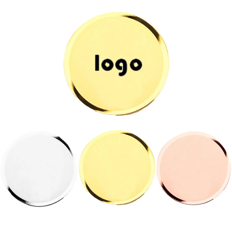 Stainless Steel Name Badges Made Round 2