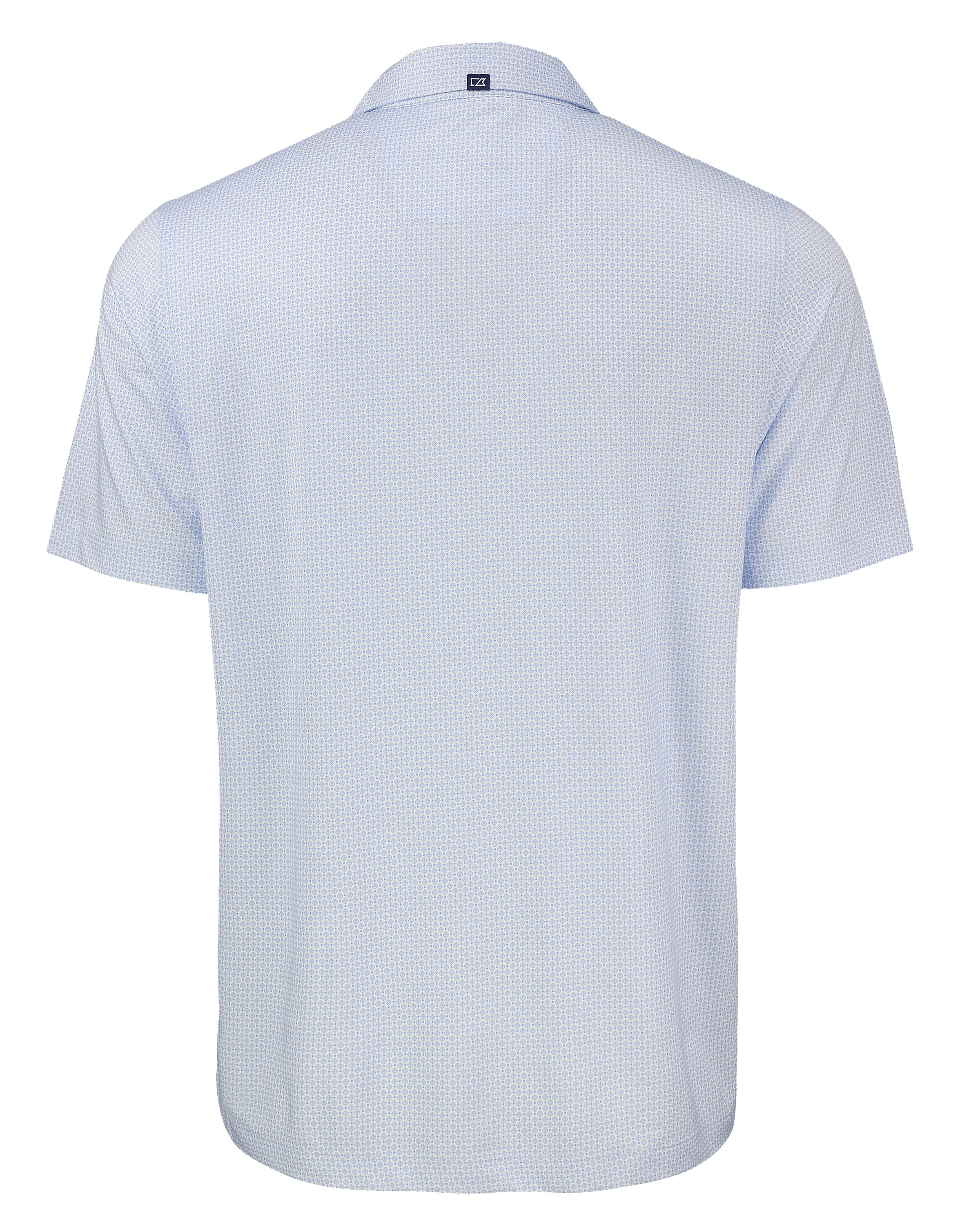 Cutter & Buck Pike Recycled Diamond Dot Print Mens Polo 4