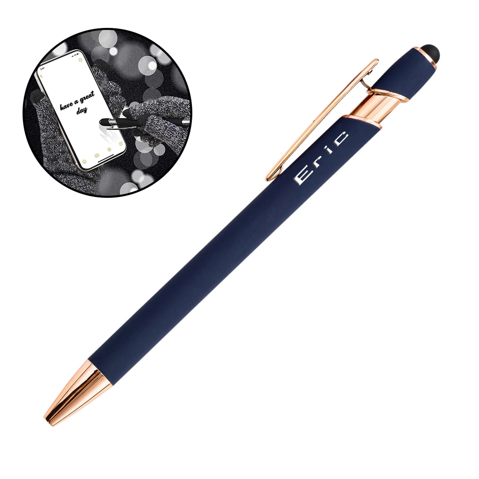 Ballpoint Pen With Stylus Tip 4