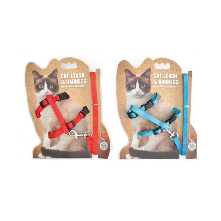 Cat Leash & Harness Sets - Assorted 1