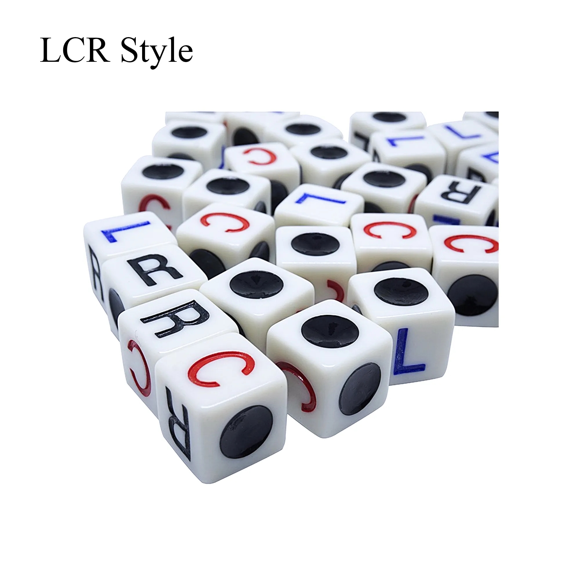 Right Left Center Dice Game Set MOQ10pcs 3
