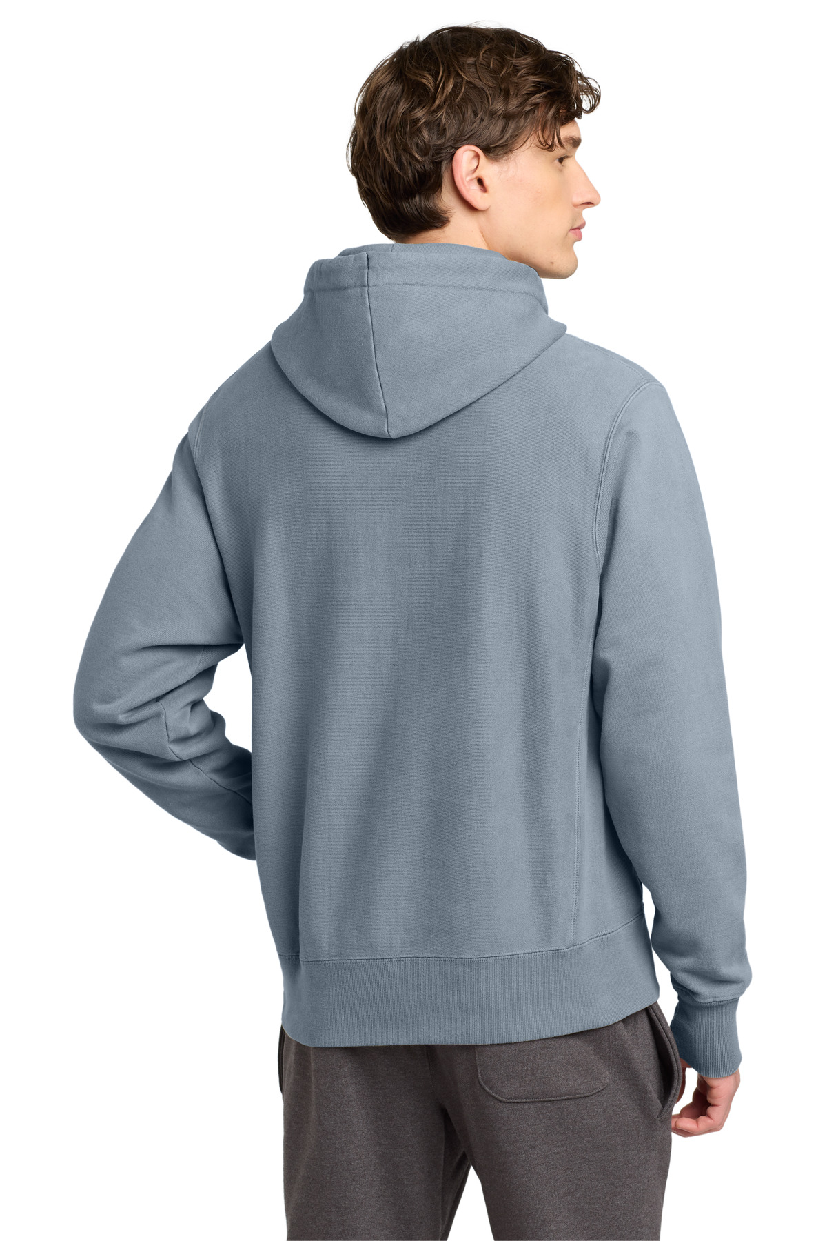 Champion Reverse Weave Garment-Dyed Hooded Sweatshirt. GDS101 6