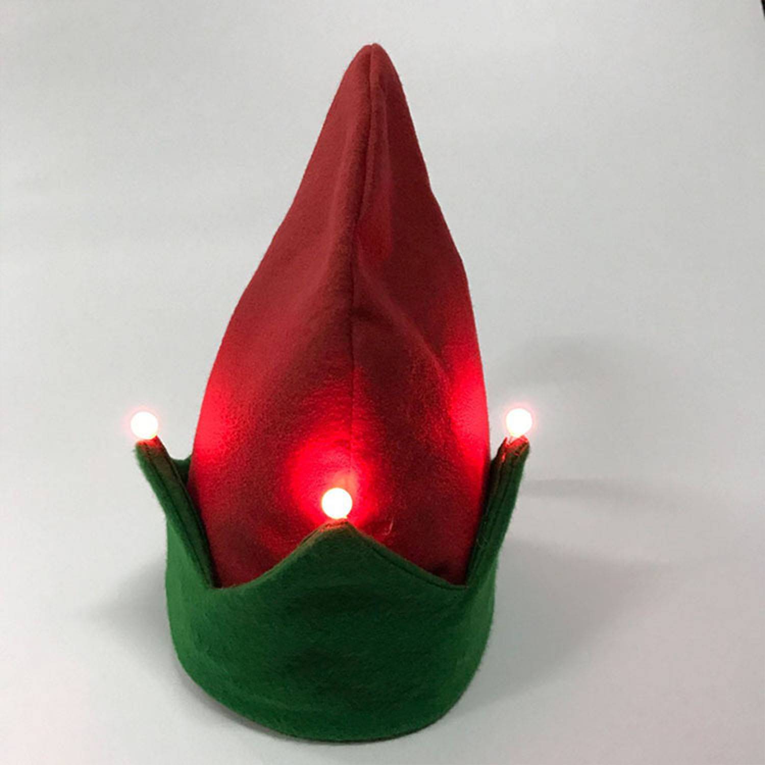 Light up christmas ELF hat 5