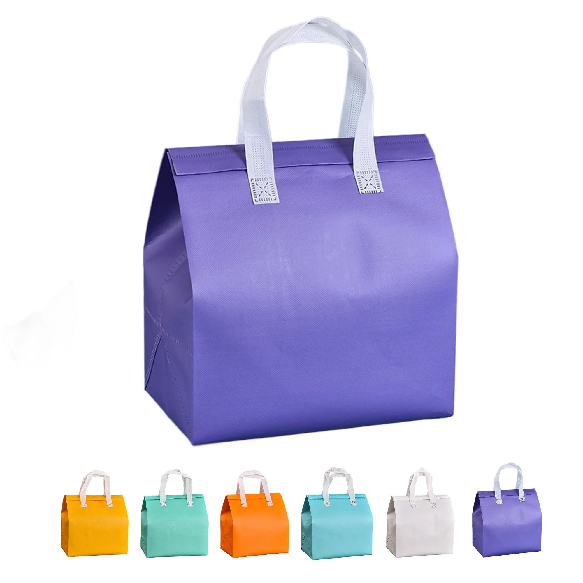 Non Woven Lunch Tote Bag with Insulation 2