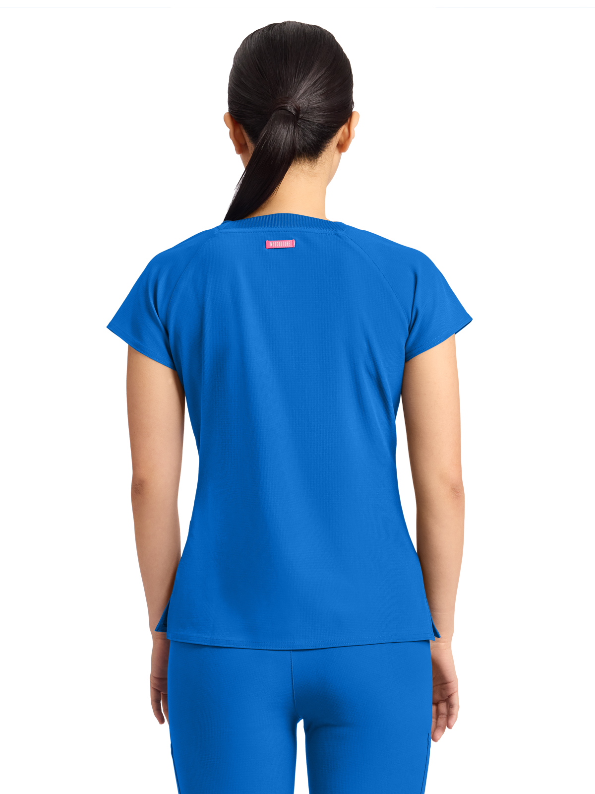 Med Couture - MC AMP - Women's 3-Pocket Square Neck Scrub Top 14