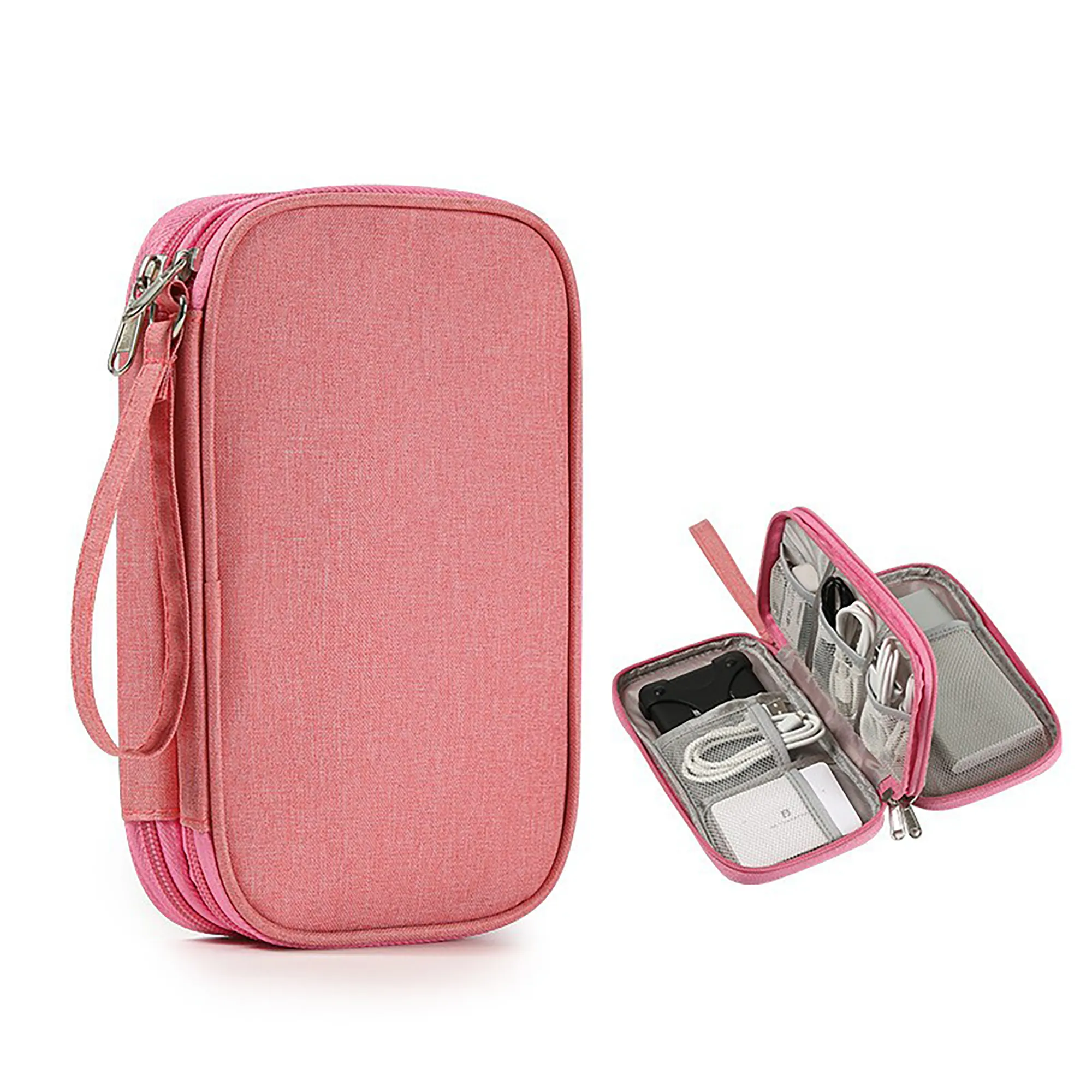 Full Color Double Layer Tech Organizer 2