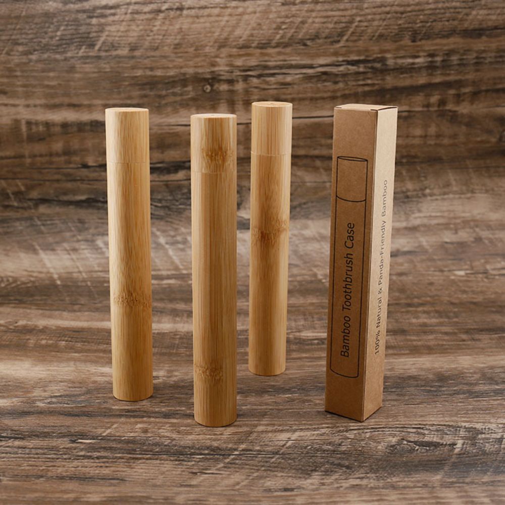 Portable Bamboo Toothbrush Case 5