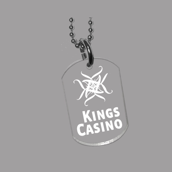 Laser Etched Dog Tag