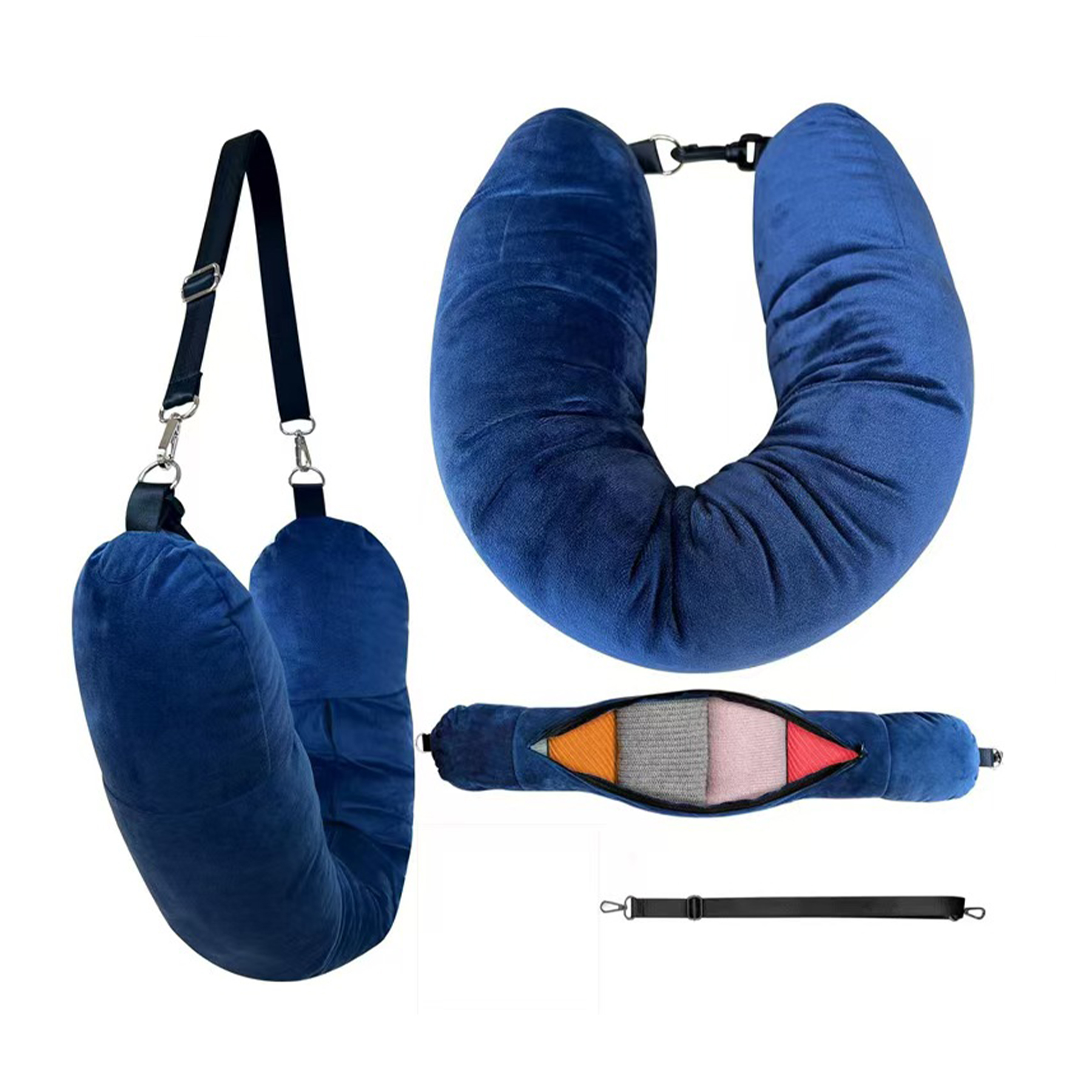 Creative Luggage Storage Travel Pillow 5