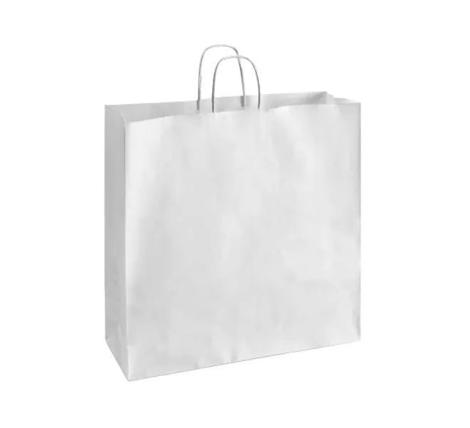 White Paper Shopping Bags 4