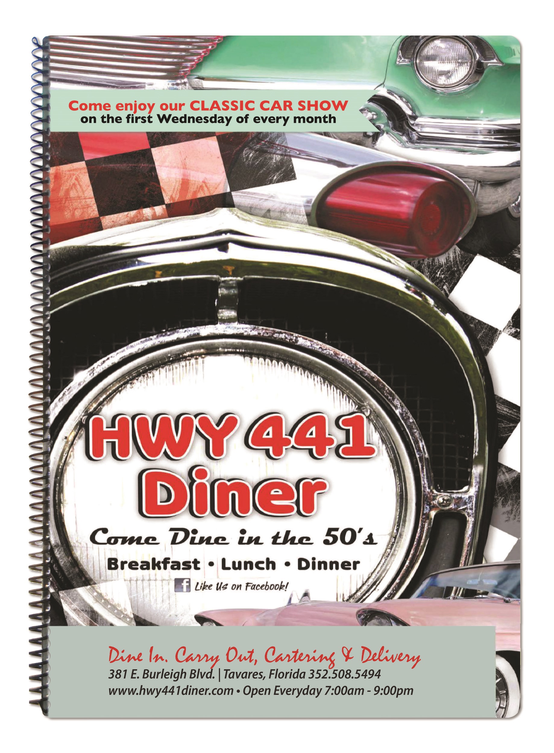 Menu, Spiral Bound (6.125" x 8.625") 2