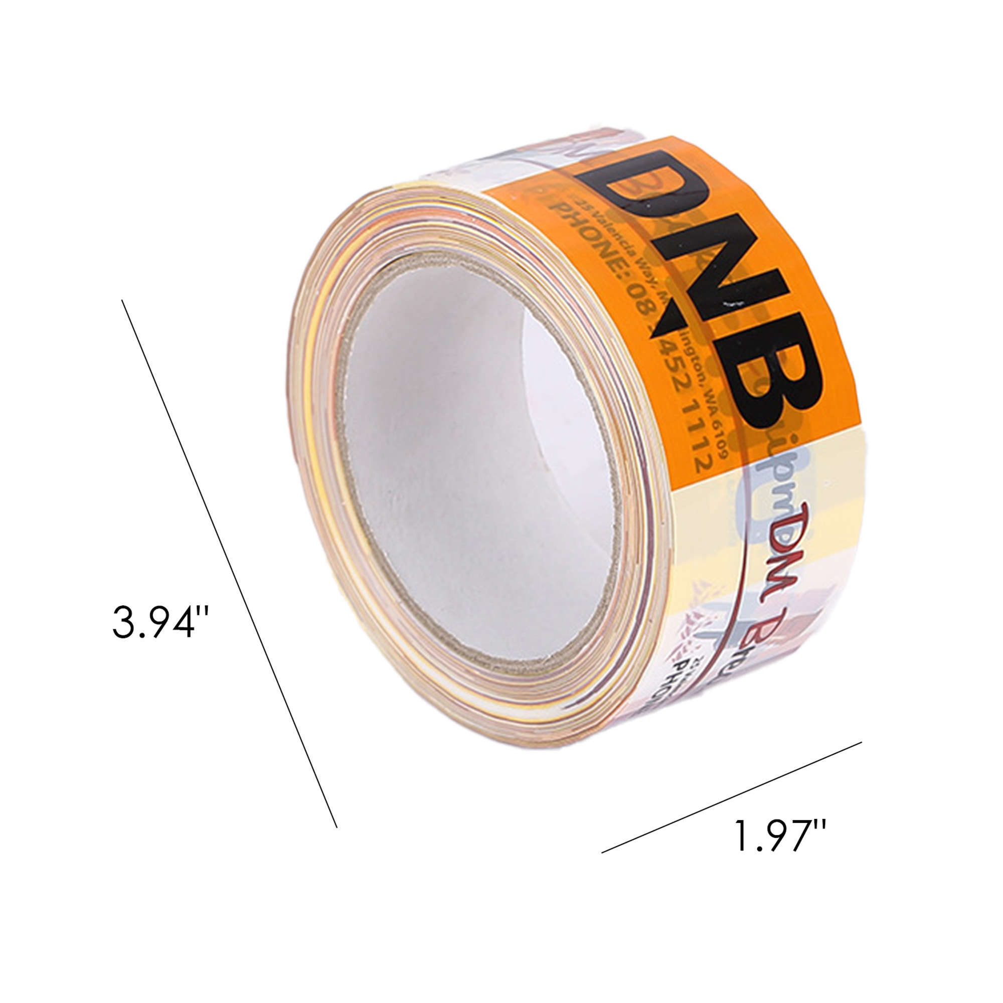 MOQ100 Custom Printed Sealing Tape 5
