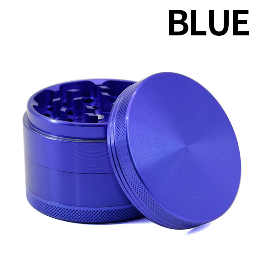 Premium Aluminum Alloy Herb Grinder – 2.45" 4-Piece Metal Design with Pollen Catcher 5
