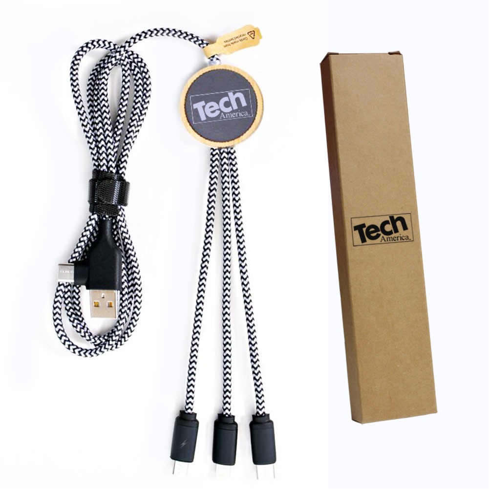 EcoCharge Multifunction Charging Cable with LED and Eco-Friendly Materials 1