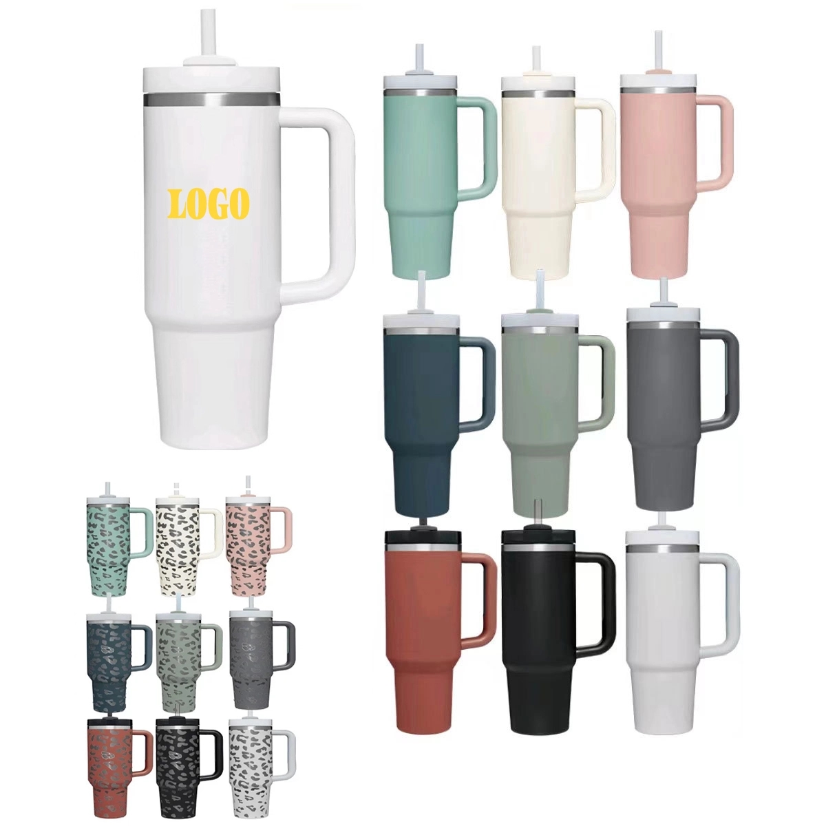 40 OZ Tumbler with Handle 2