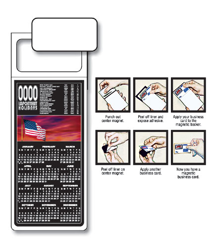 Skinny Mini Calendar, Schedule, Chart Lam - Custom 4