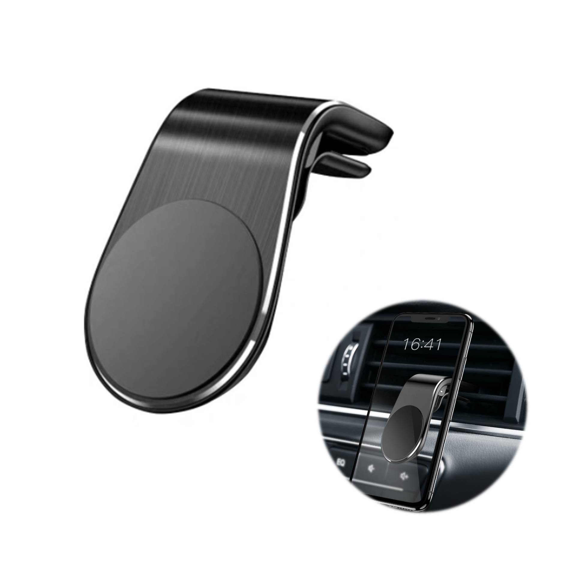 Creative Plastic Magnetic Car Mount Phone Holder 2