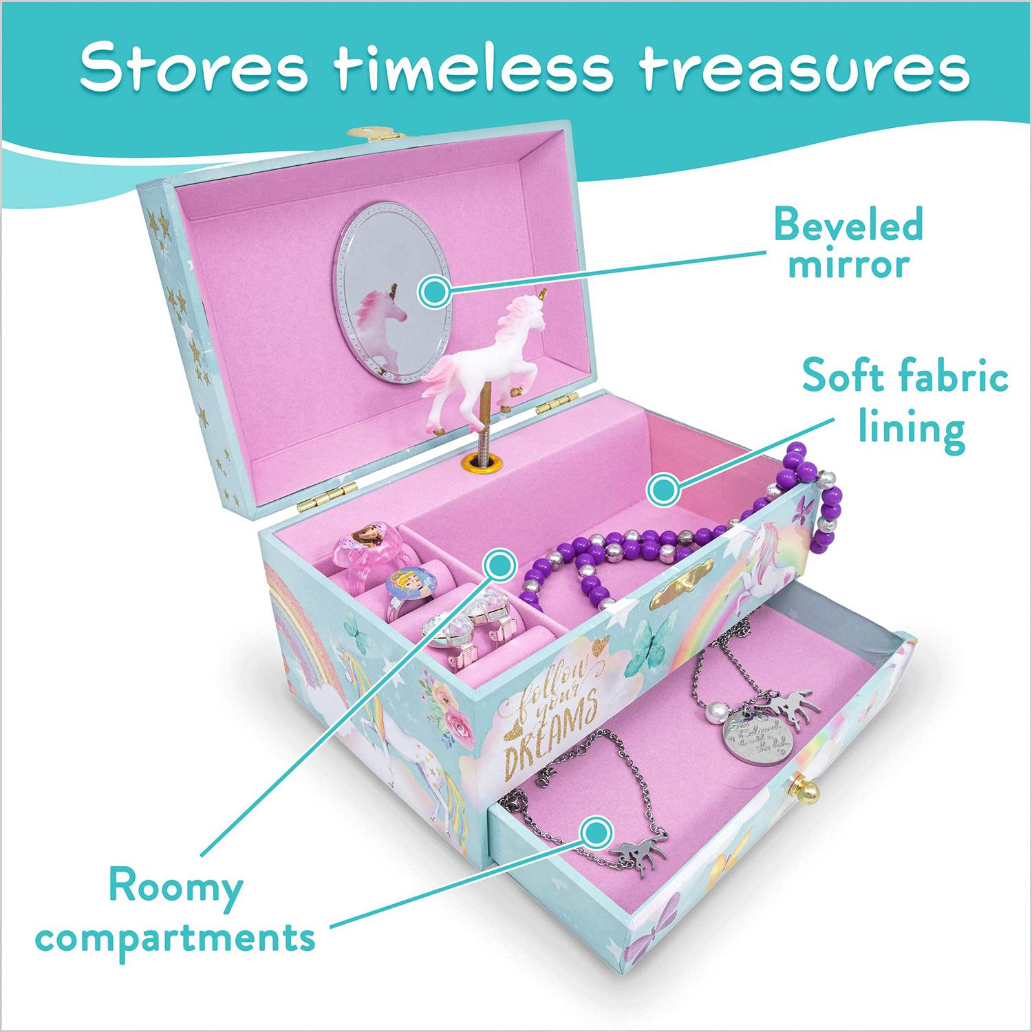 Musical Jewelry Organizer Box 2