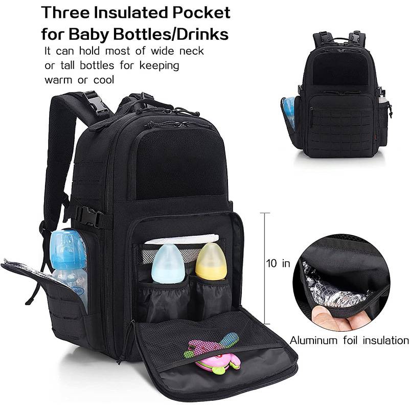 Multi-functional large capacity baby supplies mommy backpack 2