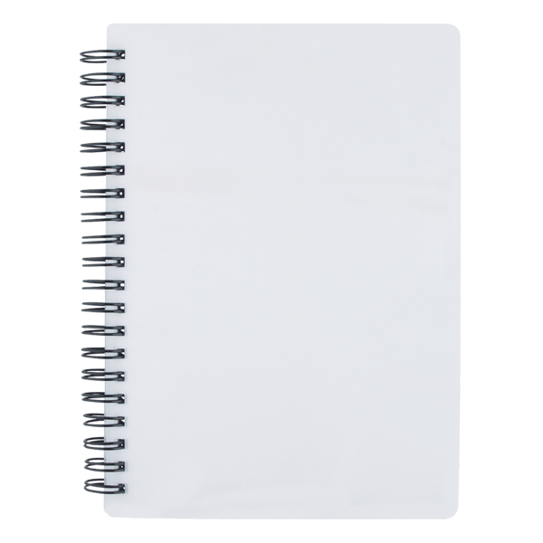 Translucent Spiral Notebook 61