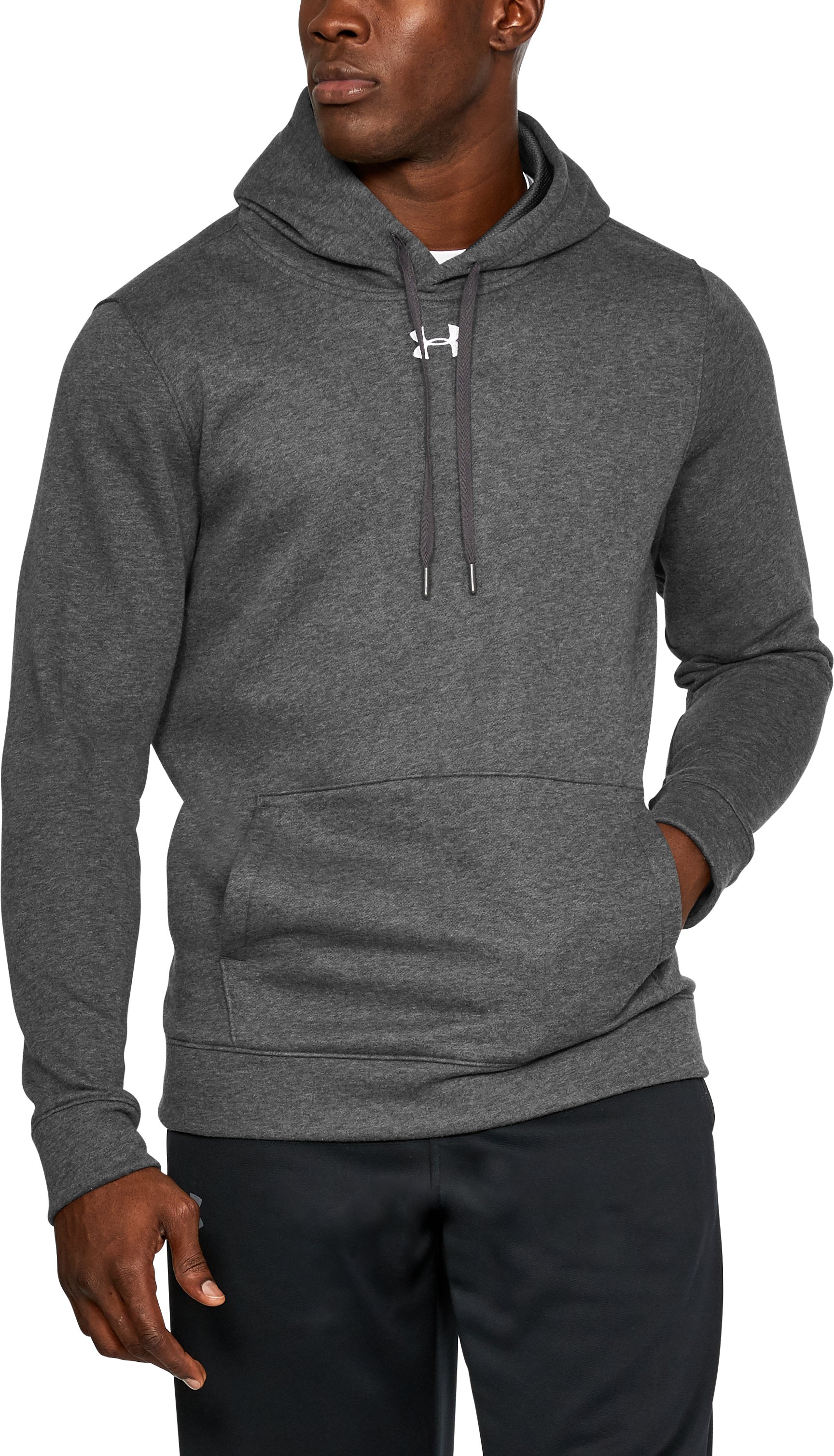 UA Hustle Fleece Men's Hoodie 18