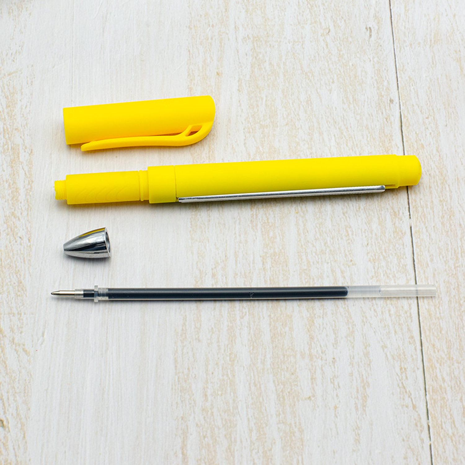 Plastic Cap Action Banner Ballpoint Pen 5