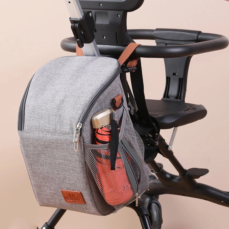 Custom Baby Changing Bags Multifunction Travel Back Pack 4
