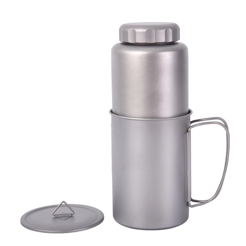 Titanium Sport Water Bottle 35 Oz For Hiking Camping 6