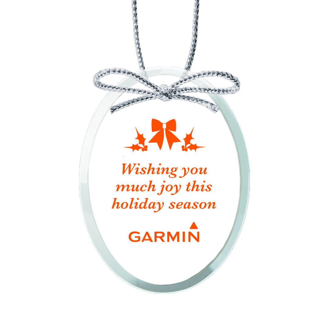 Jade Ornament - Oval Imprinted