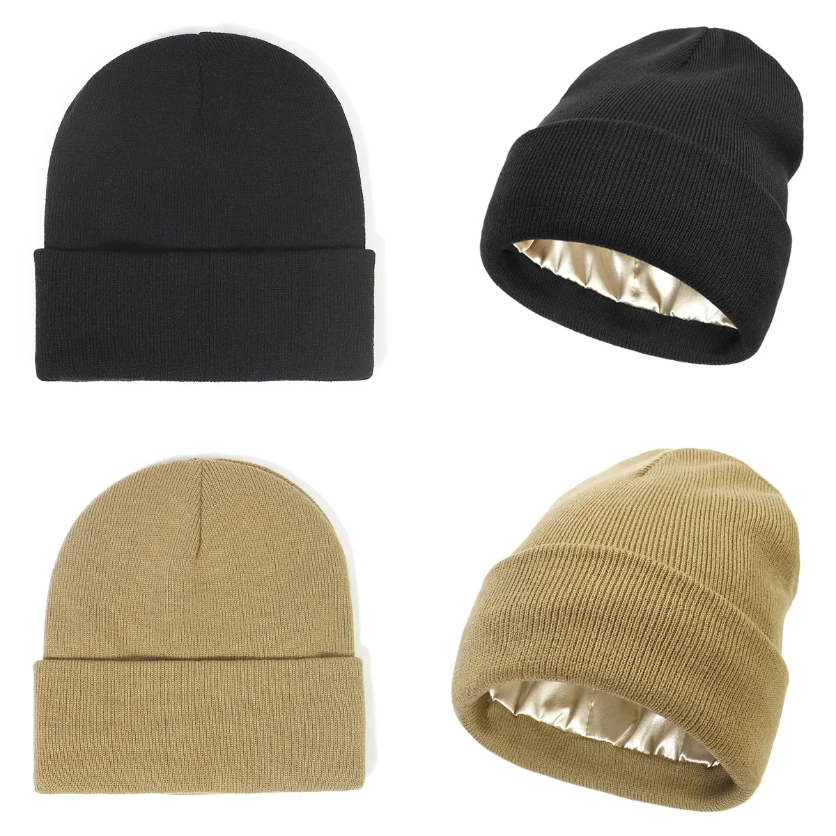 Casual Warm Hat Winter Knitted Beanie 1