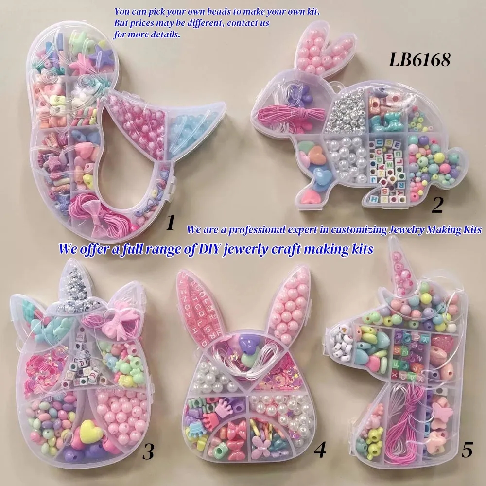 Assorted Beads for DIY Bracelet Making Kit 2